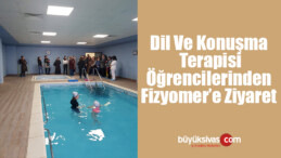 Dil Ve Konuşma Terapisi Öğrencilerinden Fizyomer’e Ziyaret