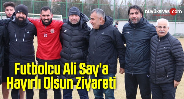 Futbolcu Say’a Hayırlı Olsun Ziyareti