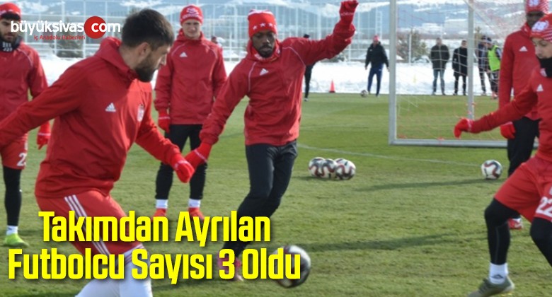 Takımdan Ayrılan Futbolcu Sayısı 3 Oldu