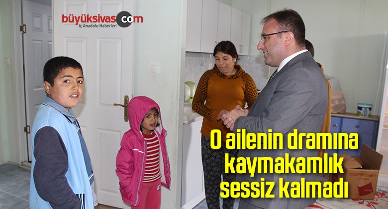 O ailenin dramına kaymakamlık sessiz kalmadı