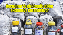 Kocasinan’da elektronik atıklar ekonomiye kazandırılıyor