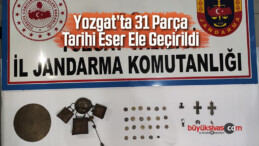 Yozgat’ta 31 Parça Tarihi Eser Ele Geçirildi