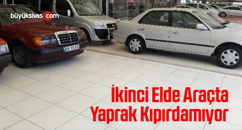 İkinci Elde Araçta Yaprak Kıpırdamıyor