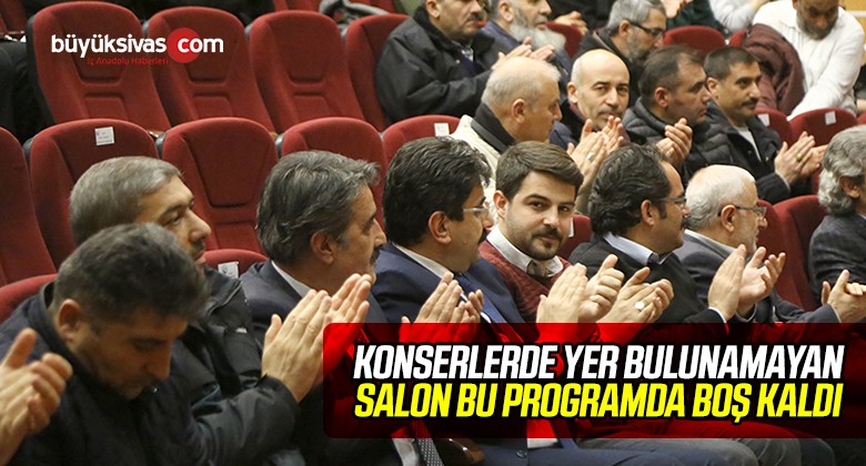 Dava Adamları Hüzünlü Şubat’ta Unutulmadı Programına ilgi Azdı!