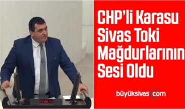 Karasu, Sivas Toki Mağdurlarının Sesi Oldu