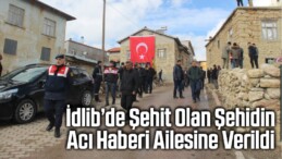 İdlib’de Şehit Olan Konyalı Şehidin Acı Haberi Ailesine Verildi