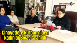 Cinayetlere kurban giden kadınlar anıldı