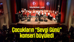 Çocukların “Sevgi Günü” konseri büyüledi