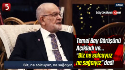 Temel Karamollaoğlu Saadet Partisi’nin Görüşü Nedir Açıkladı!