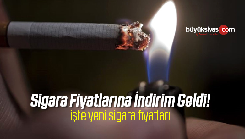 Sigara Fiyatlarina Zam Gelecek Derken Indirim Geldi Sigara Indirimibuyuk Sivas Haber Sivas Haberleri Haberler Guncel Yerel Haberler