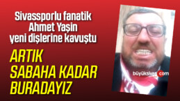 Ahmet Yaşin yeni dişlerine kavuştu