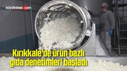 Kırıkkale’de ürün bazlı gıda denetimleri başladı