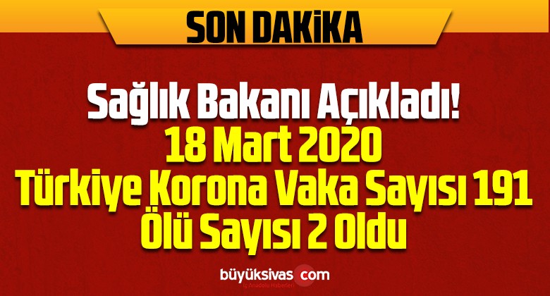 Sağlık Bakanı Koca: “61 yaşında erkek bir hastamızı kaybettik”