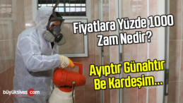 Korona Virüs Nedeniyle Bir Çok Fırsatçı Firma Yüzde 1000 Zam Yaptı