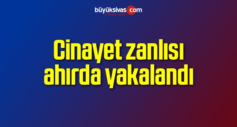 Cinayet zanlısı ahırda yakalandı