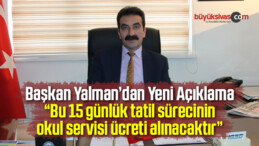 “Servis Araçları Dezenfekte Ediliyor”