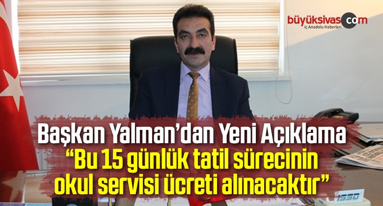 “Servis Araçları Dezenfekte Ediliyor”