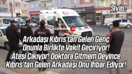 Arkadaşları ihbar etti, bekçi telefonda ikna etti