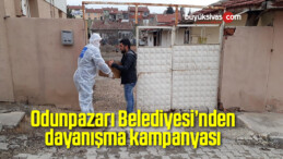 Odunpazarı Belediyesi’nden dayanışma kampanyası