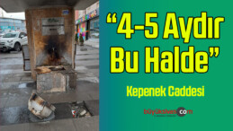 Kepenek Caddesi Yuvam Apartmanı Altındaki Çeşme 4-5 Aydır Böyle