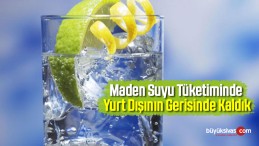 Maden Suyu Tüketiminde Yurt Dışının Gerisinde Kaldık