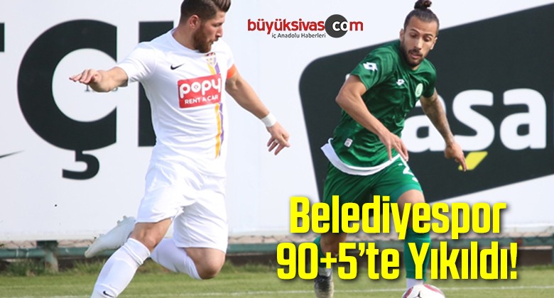 Belediyespor 90+5´te Yıkıldı!