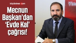 Mecnun Otyakmaz’dan ‘Evde Kal’ çağrısı!