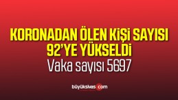 Bakan açıkladı! Koronavirüsten ölenlerin sayısı 92’ye çıktı