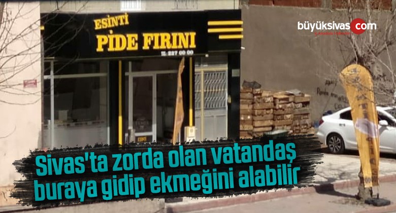 Korona virüs nedeniyle sıkıntı yaşayanlara “askıda ekmek”