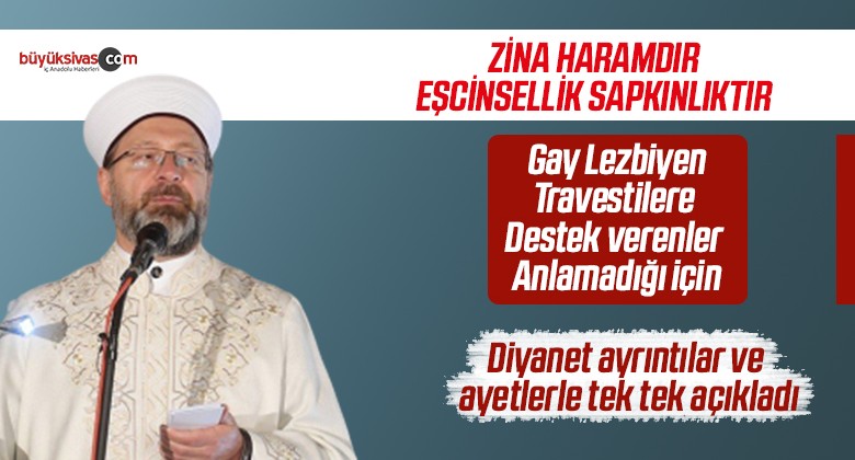 Diyanet Bir Kez Daha Açıkladı: Eşcinsellik Haramdır