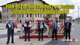 HAK-İŞ çocuk istismarı ve kadına yönelik şiddete dikkat çekti