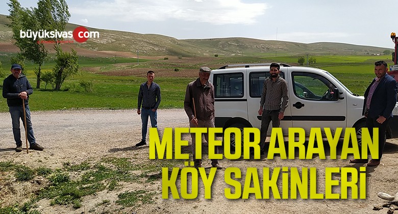 Sivas’ta meteorun izine rastlanılmadı