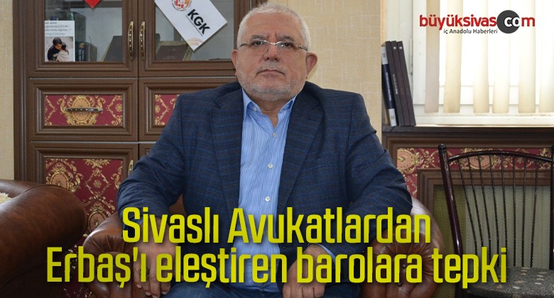 Sivaslı Avukatlardan, Erbaş’ı eleştiren barolara tepki