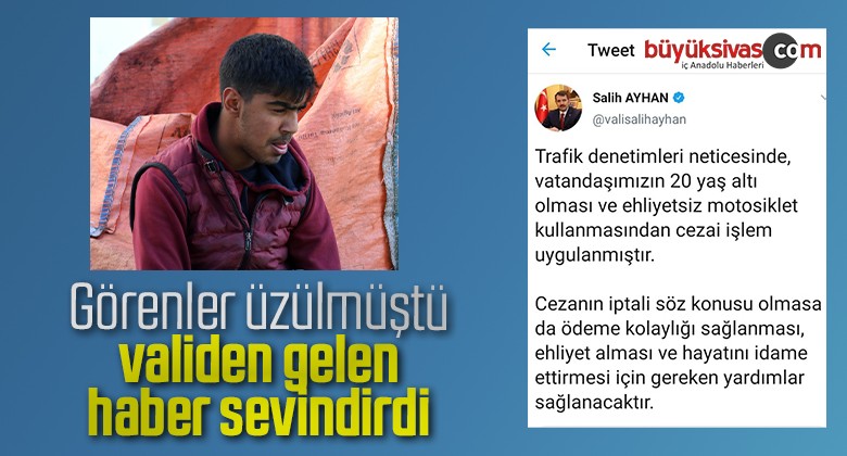 Görenler üzülmüştü, validen gelen haber sevindirdi