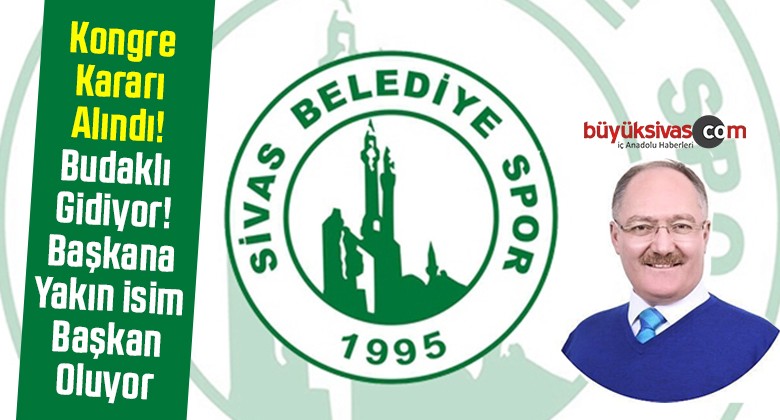 Sivas Belediyespor 6 Haziran Cumartesi Olağanüstü Genel Kurul Yapıyor