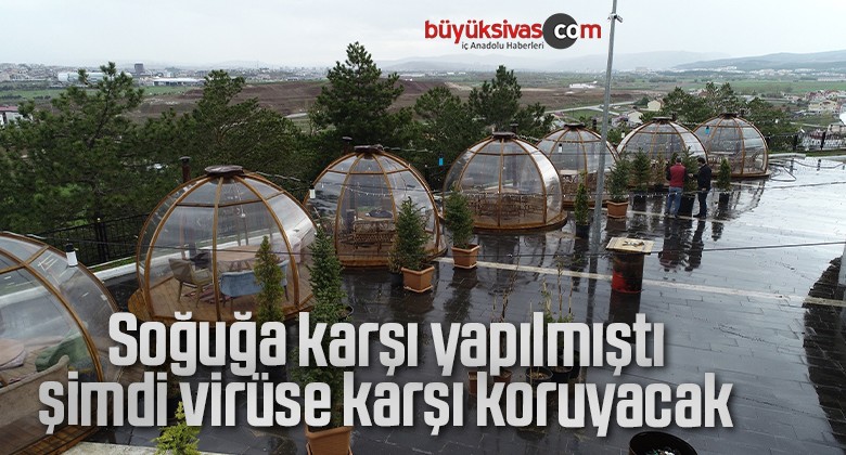 Soğuğa karşı yapılmıştı şimdi virüse karşı koruyacak