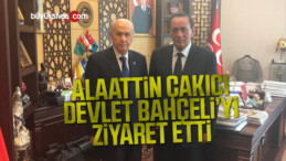 Alaattin Çakıcı, Devlet Bahçeli’yi ziyaret etti