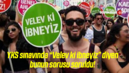 Öğrencilere “Velev ki ibneyiz” pankartı taşıyan Mabel Matiz Sorusu