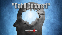 “Cahil Cesareti”