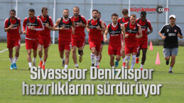 Sivasspor, Denizlispor hazırlıklarını sürdürüyor