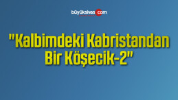 “Kalbimdeki Kabristandan Bir Köşecik-2”