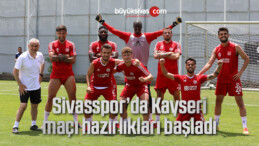 Sivasspor’da Kayseri maçı hazırlıkları başladı