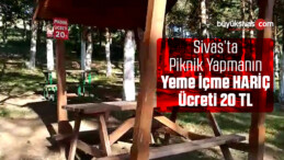 Sivas’ta Piknik Ücreti Tepki Topluyor! Giriş Ücretinin 20 TL Olması da Nedir?