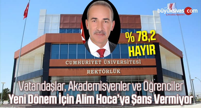 Yeni Dönem için Katılımcılar Alim Yıldız’a Şans Vermiyor! % 78,2 HAYIR dedi