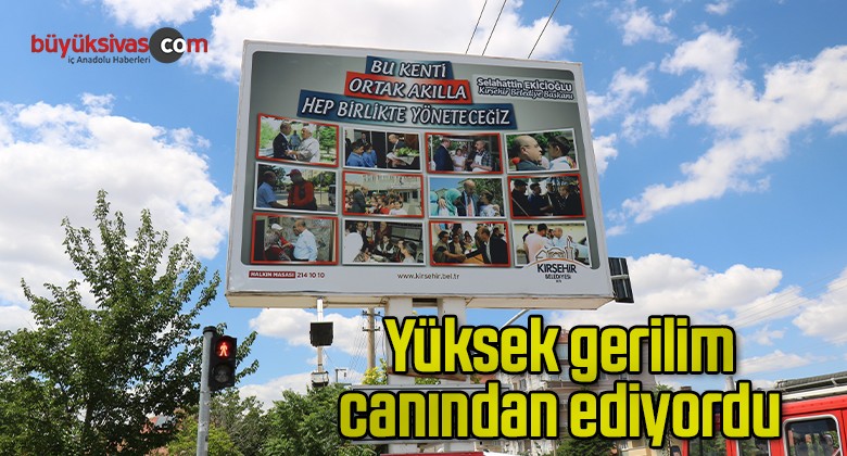 Yüksek gerilim canından ediyordu