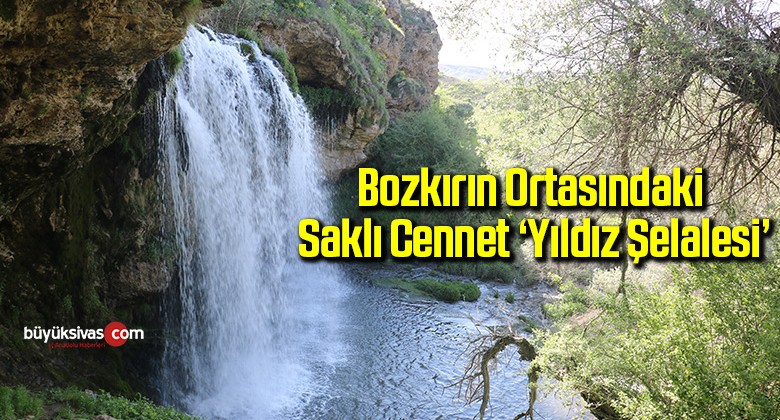 Bozkırın ortasındaki saklı Cennet ‘Yıldız Şelalesi’