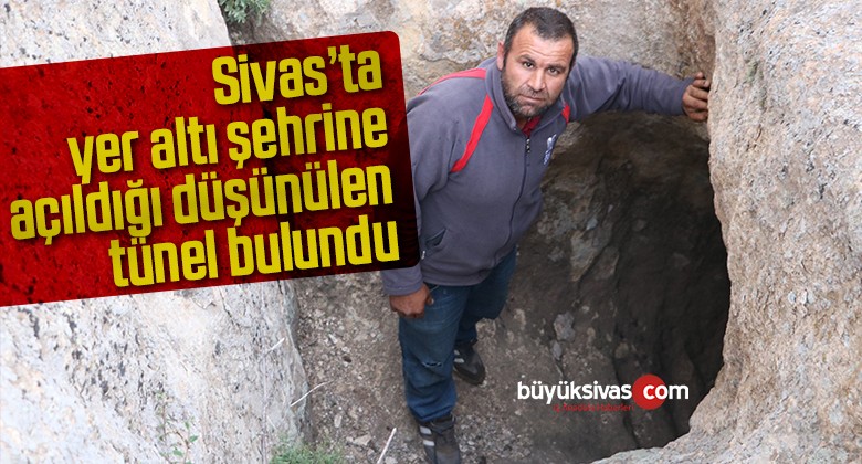 Köylüler tesadüfen buldu, yer altı şehri olduğu düşünülüyor