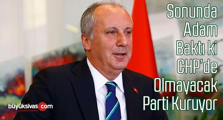 Son Cumhurbaşkanı adayı Muharrem ince yeni parti hazırlığında