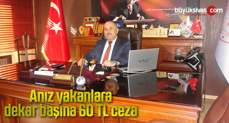 Anız yakanlara dekar başına 60 TL ceza