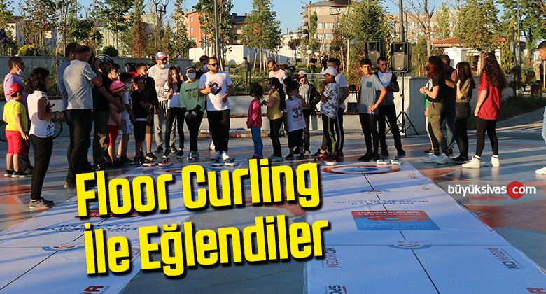 Floor Curling ile eğlendiler